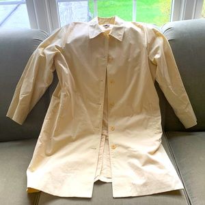 Sunny yellow raincoat!